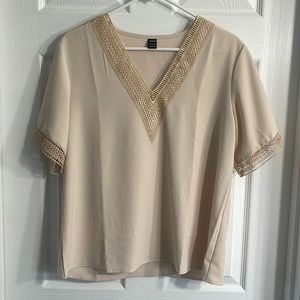 Tan Blouse